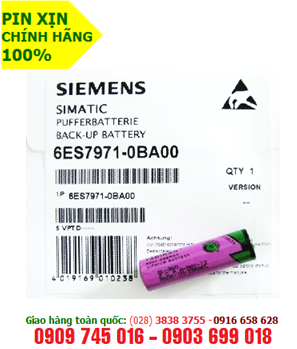 Siemens 6ES7971-0BA00; Pin nuôi nguồn Siemens 6ES7971-0BA00 lithium 3,6V size AA 2400mAh _Made in Germany